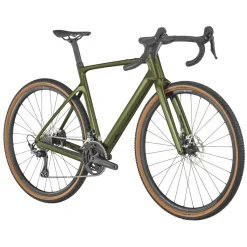 Scott Addict Gravel 30 Gravel Road Bike 2023 In Green