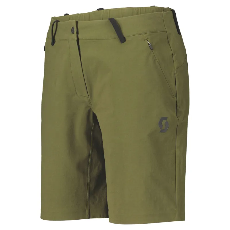 Scott Commuter Women's Baggy Shorts - Fir Green