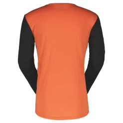 Scott Trail Vertic Men's Long Sleeve Jersey - Braze Orange/Black