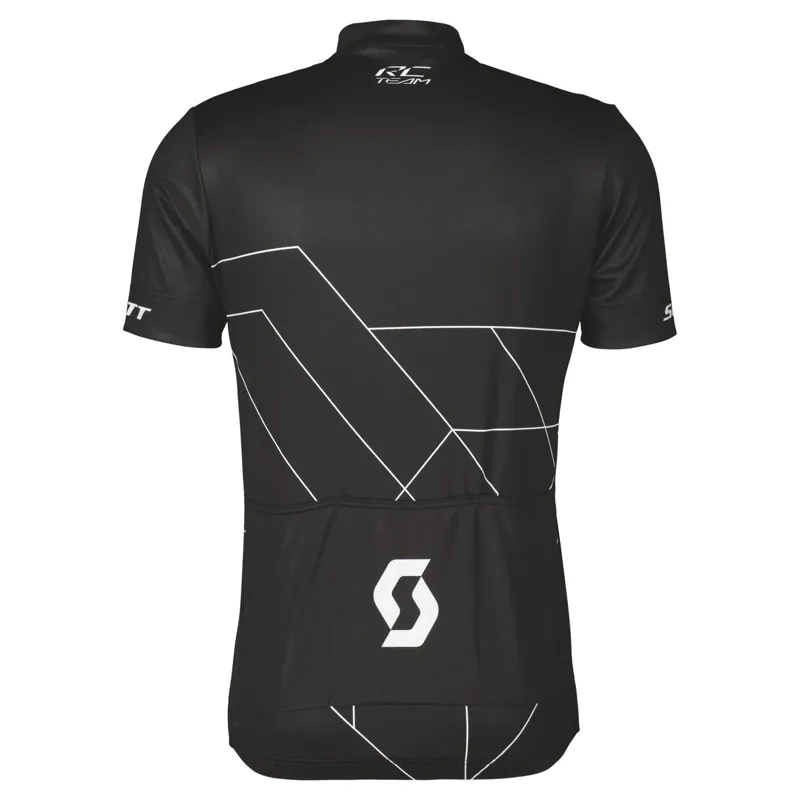 Scott RC Team 20 Men's Short Sleeve Jersey - Black/White - Image 6