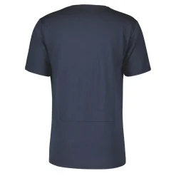 Scott Defined Merino Tech Men's Short Sleeve Jersey - Dark Blue