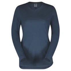 Scott Defined Merino Women's Long Sleeve Jersey - Metal Blue