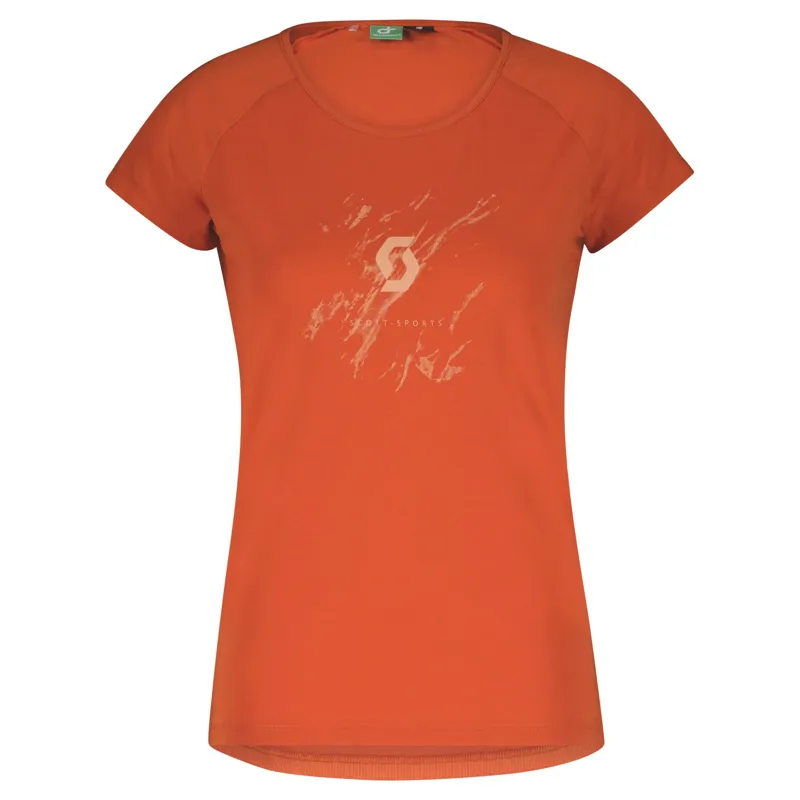 Scott Defined DRI Women's Short Sleeve Jersey - Braze Orange - Image 4