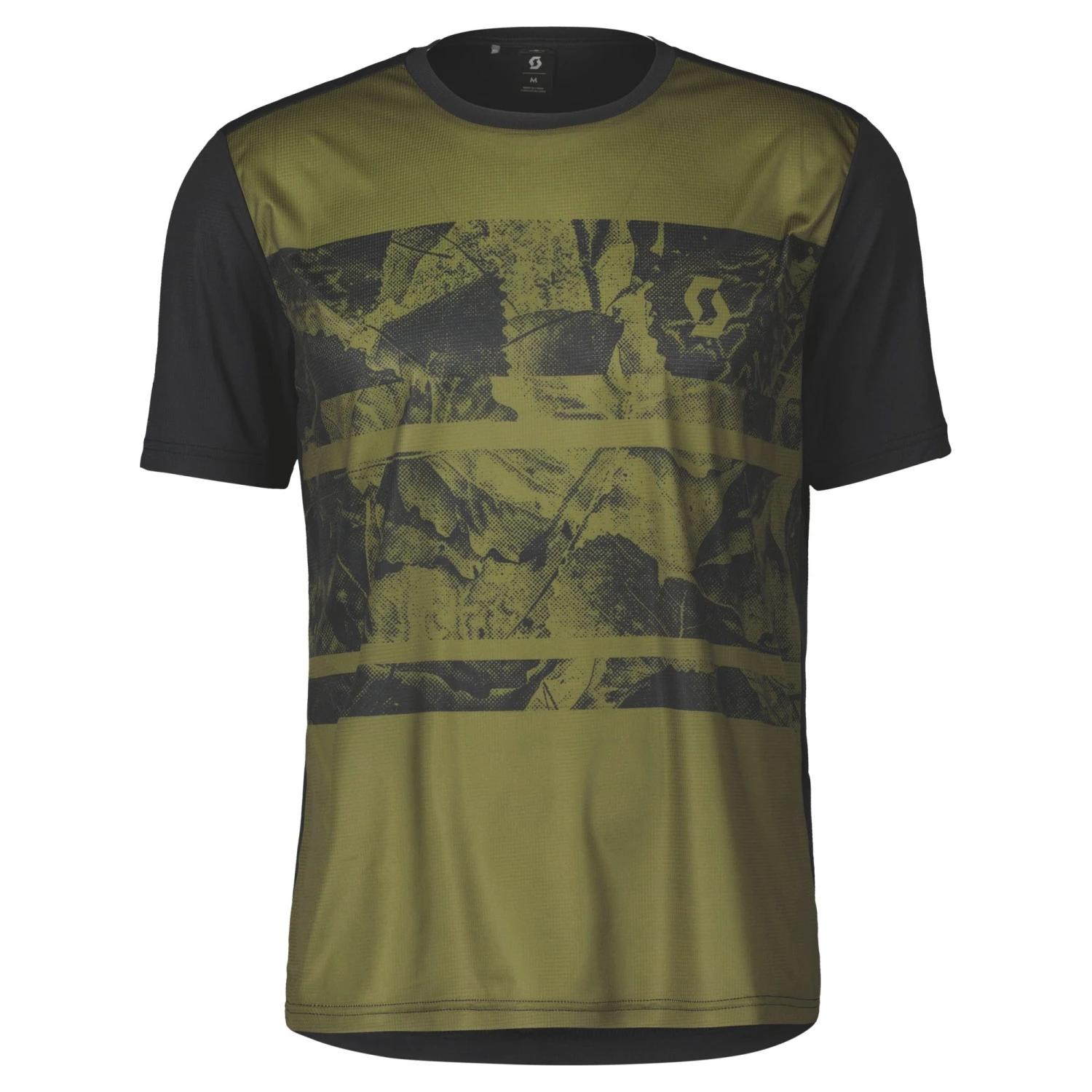 Scott Trail Flow Men's Short Sleeve Jersey - Mineral Greer/Aruba Green - Image 4