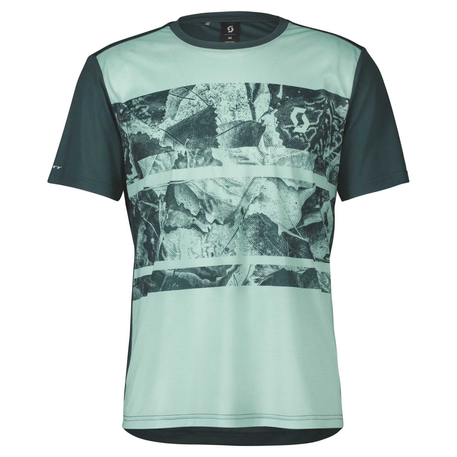 Scott Trail Flow Men's Short Sleeve Jersey - Metal Blue/Dark Blue - Image 2