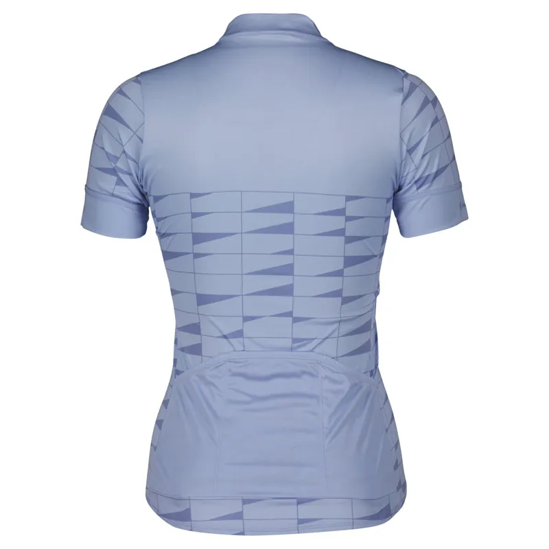 Scott Endurance 20 Women's Short Sleeve Jersey - Moon Blue/Dream Blue