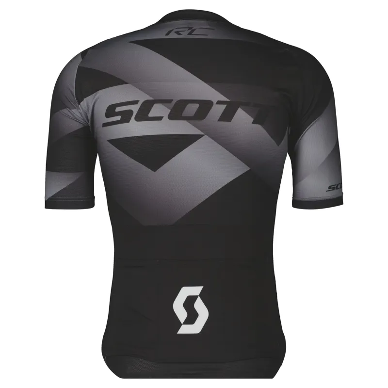 Scott RC Premium Climber Men's Short Sleeve Jersey - Black/White - Image 5
