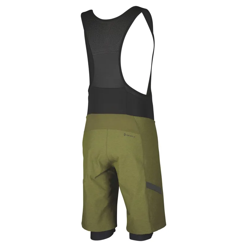 Scott Gravel Hybrid Men's Shorts - Fir Green/Black - Image 2