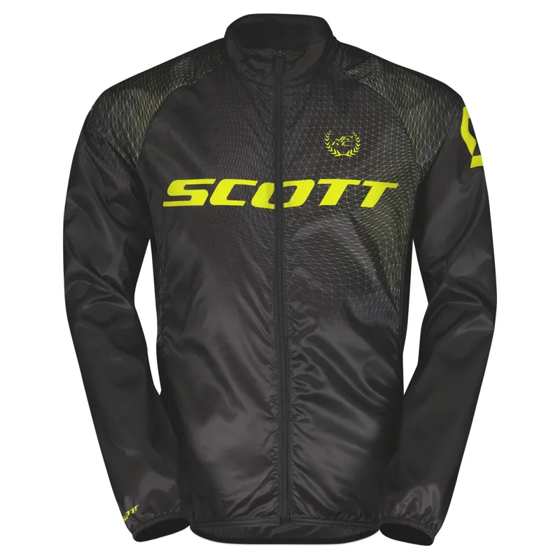 Scott RC Pro WB Junior Jacket - Black/Sulphur Yellow - Image 4