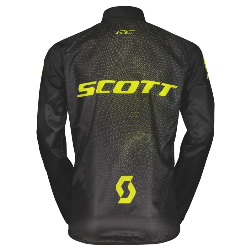 Scott RC Pro WB Junior Jacket - Black/Sulphur Yellow - Image 2