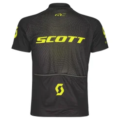 Scott RC Pro Junior Short Sleeve Jersey - Black/Sulphur Yellow