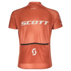 Scott RC Pro Junior Short Sleeve Jersey - Rose Beige/Braze Orange