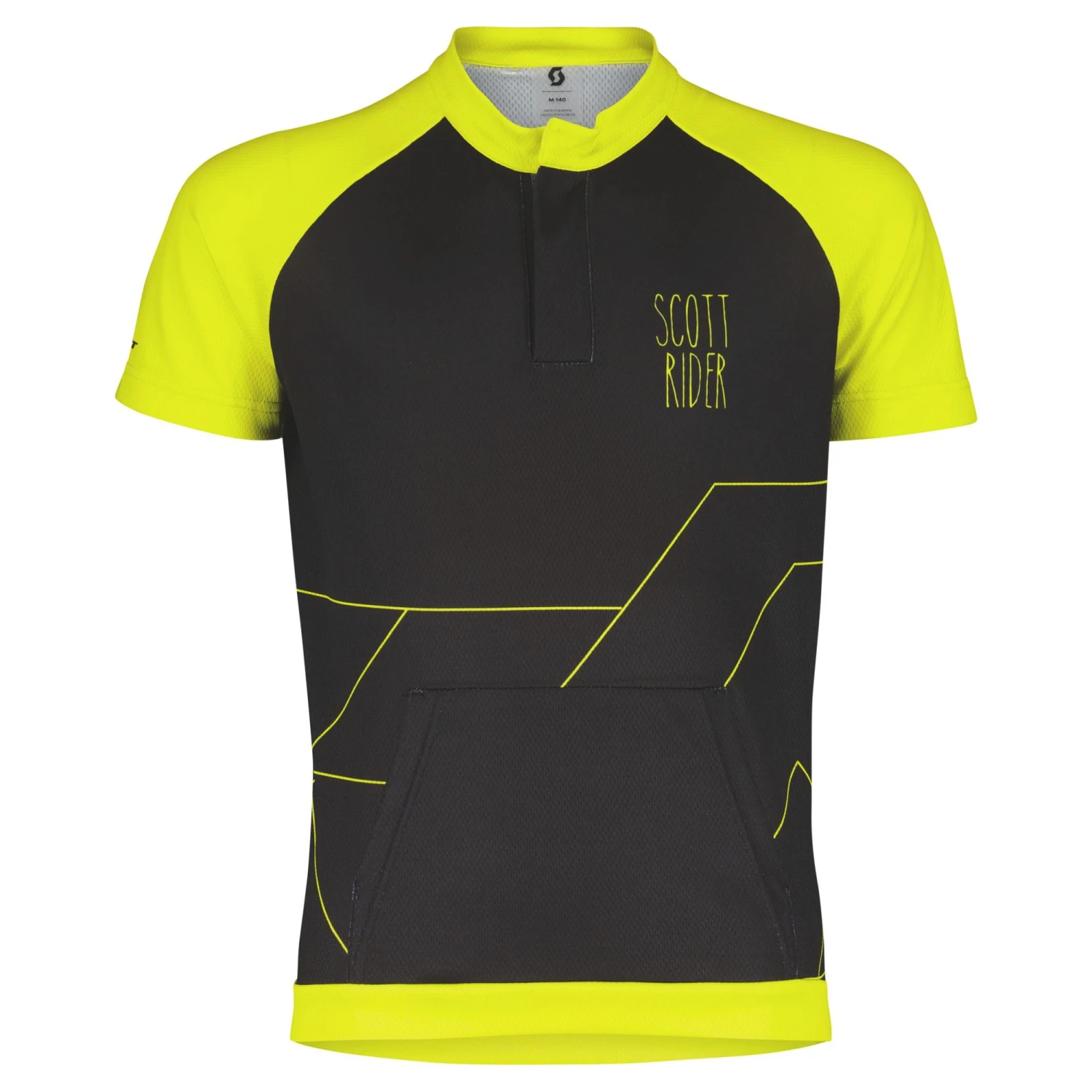 Scott RC Team Junior Short Sleeve Jersey - Rose Beige/Braze Orange
