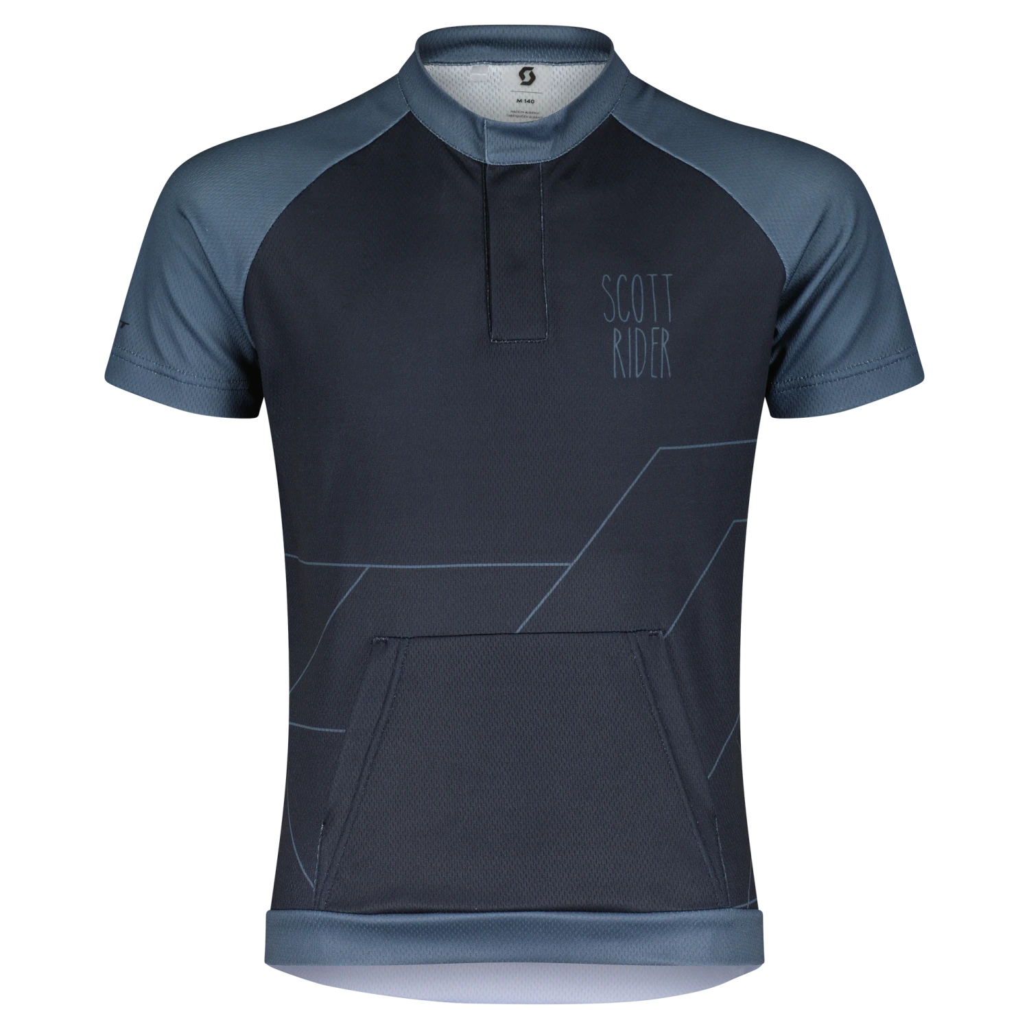 Scott RC Team Junior Short Sleeve Jersey - Rose Beige/Braze Orange - Image 3