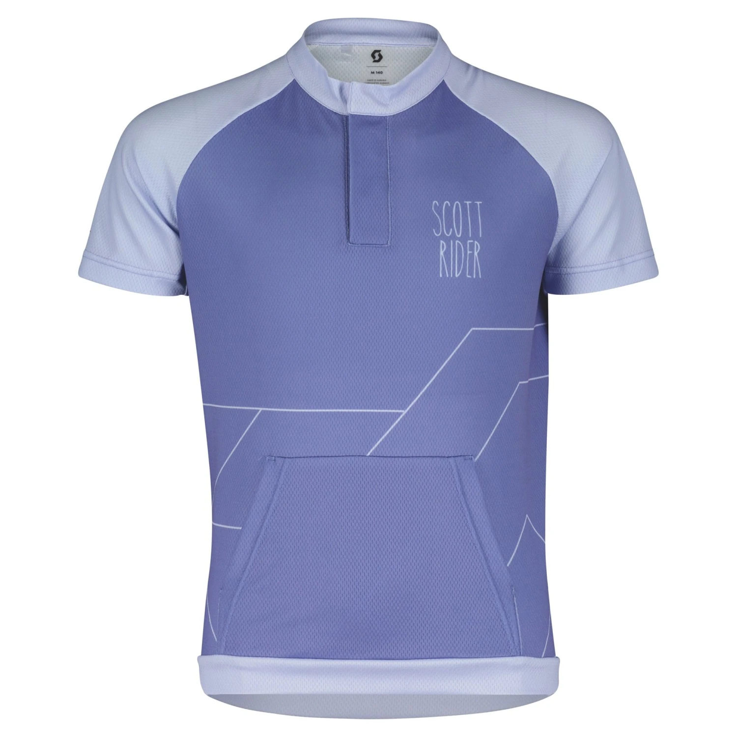 Scott RC Team Junior Short Sleeve Jersey - Rose Beige/Braze Orange - Image 2