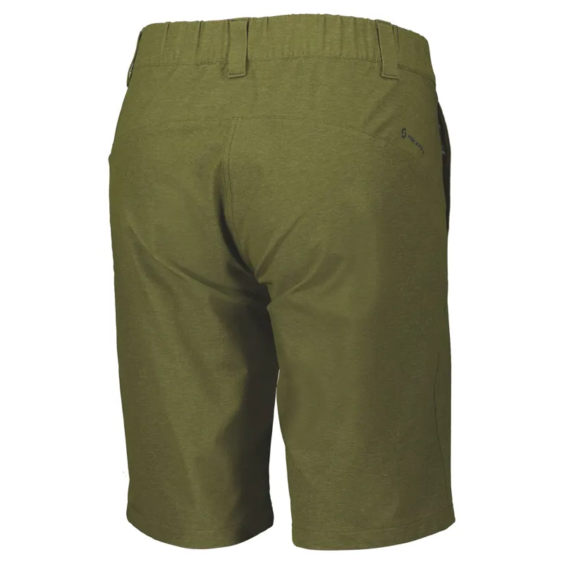 Scott Trail Flow Pro Women's Baggy Shorts - Fir Green - Image 3
