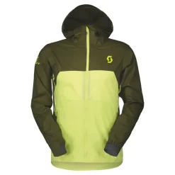 Scott Explorair Light WB Men's Jacket - Fir Green/Bitter Yellow