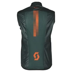 Scott RC Team WB Men's Vest - Aruba Green/Braze Orange