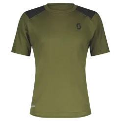 Scott Defined Tech Men's Technical T-Shirt - Fir Green/Black