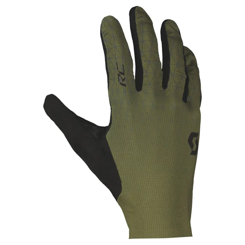 Scott RC Pro Long Finger Gloves - Braze Orange/Aruba Green - Image 5